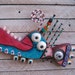 Twisted Fish 103 - Original Found Object Wall Art by Fig Jam Studio - FREE SHIPPING