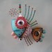 Twisted Fish 130 - Found Object Wall Art by Fig Jam Studio