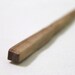 nutty - walnut hair stick or shawl pin made from reclaimed wood