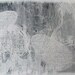 large abstract painting. modern mixed media original. 48x24. i'll take grace.
