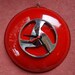 Swirly Whirly Motorcylce Clock