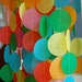 Tissue Garland - Rainbow no 2