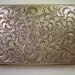 Antique Engraved Silver Cigarette Case Chased Antique