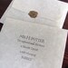 Custom Hogwarts School of Witchcraft and Wizardry Acceptance Letter