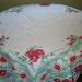 NEW SALE: 3.00 OFF - 1950's Great Vibrant & Colorful Retro Near Mint Condition Vintage Tablecloth