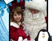 DIGITAL PHOTO CARDS - Christmas Cards - Penguin - Printable Holiday Photo Card Il_170x135