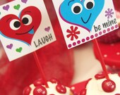 SALE - VALENTINES Day - Silly Hearts - Kids Valentines - Classroom Party - Kids Classroom - School Party -DIY Printable Party Pack Il_170x135