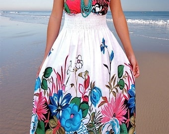 Ladies dress/Sun dress/Women dresses /floral dresses/summer dresses