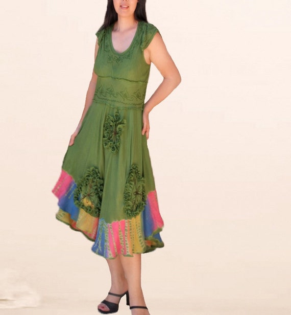  Batik  dresses  Women dresses  summer  holiday dresses  Tie dye