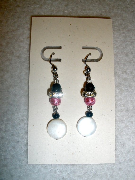 Items Similar To Beaded Dangle Earrings On Etsy