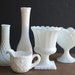 Milk Glass Vase Collection