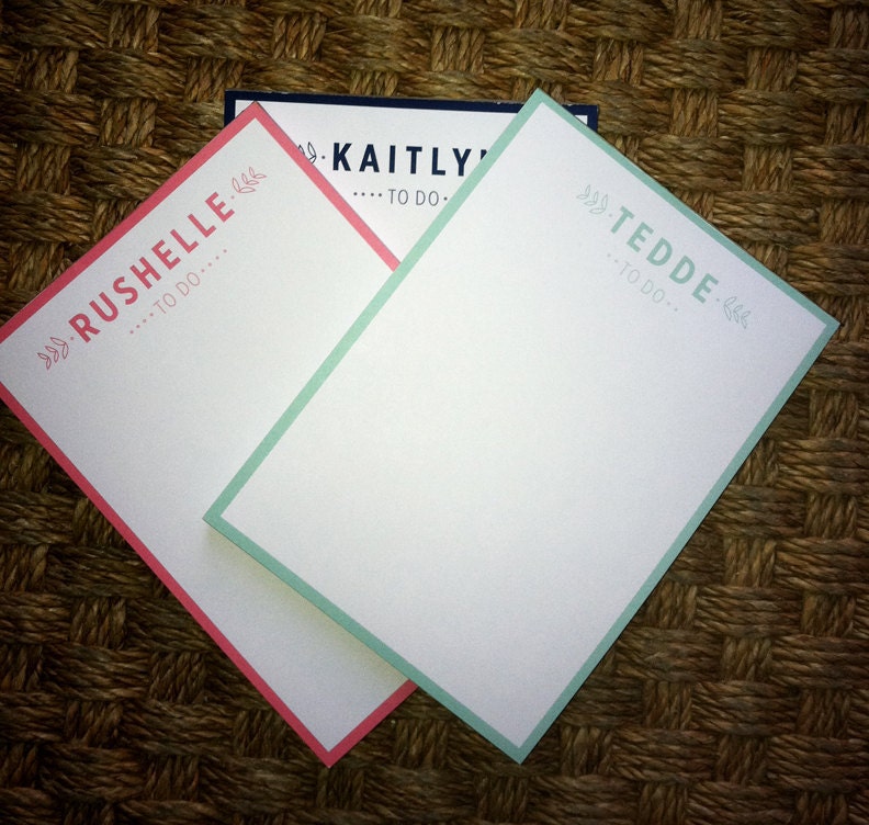 Customized 5x7 Notepads