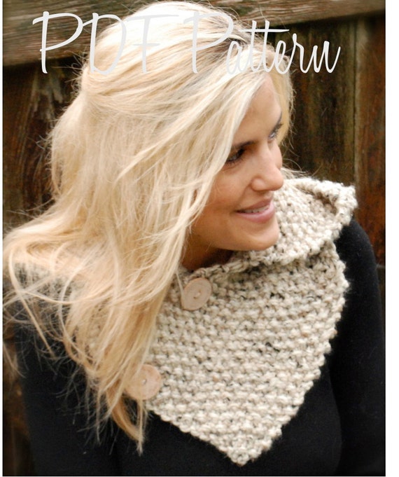 Knitting PATTERN-The Lakota Hood (Child, Adult sizes) from ...