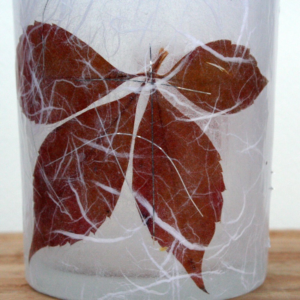 earthy natural modern home decor candle holder luminary with