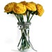 12 Yellow Crochet Roses Bouquet, 1 Dozen, Bright Yellow, Handmade Flowers, Custom Made in Australia