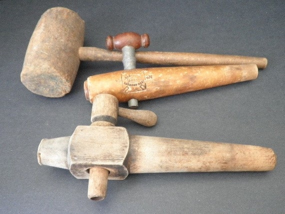 Early 1900s Wine and Beer Barrel Taps w/Wood Bung by shop20max