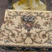 Reserved for Suzy Tapestry Evening Bag From Germany With Grasshopper Pin