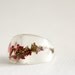 heather eco resin round dome ring
