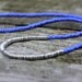 Beaded Necklace, Seed Bead Necklace, Layering Necklaces, Seed Beads, Bohemian Necklace, Beads, Silver Beaded Necklace, Blue Beaded Necklace