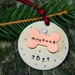 Pet Ornament Personalized Christmas Ornament , Gift For the Pet Lovers, Christmas Decoration, Christmas, Dog Ornament, Custom Dog Ornament