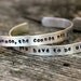 TWO Be Uncommon Inspirational Sterling Cuff, Daughter, Sterling Cuff, Custom Quote Cuff, Graduation Bracelet For Her, Two sterling Cuffs