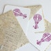 Set of 3 Stationery - Vintage with Purple - See the World