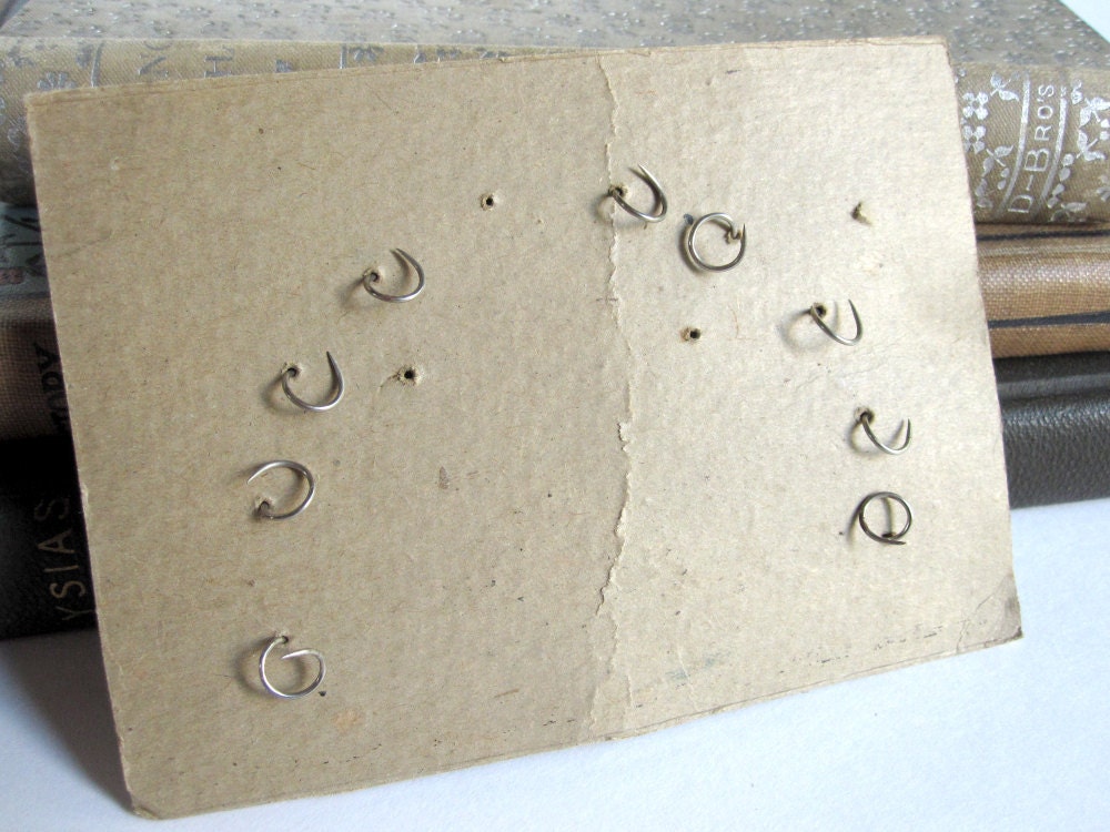 Vintage upholstery pins Kant Slip Spiral Tidy