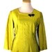 1950s or 1960s Silk Wiggle Dress in Peridot Green