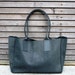 SALE Vintage look waxed leather bag in black COLLECTION UNISEX