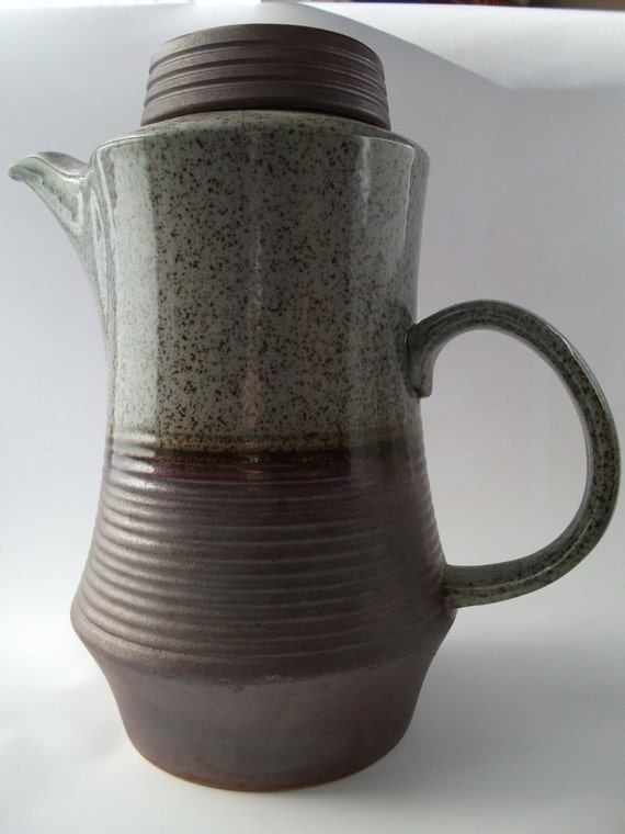 Rare Purbeck Pottery 'Portland' Coffee or Tea Pot