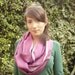 lnfinity loop scarf.. soft.. , circle delicade colors.Scarve ,. Lilac mauve..Accessories Ideal....VI