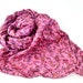 Silk Scarf Recycled wrap accesories Silk Scarves woman paisley ideal romantic rf