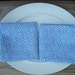 Blue and White feedsacks