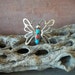 Vintage Native American Butterfly Pin