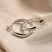 Sterling Silver Hoop Post Earrings