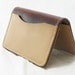 Slim Card wallet - horsehide and calfskin