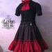 Gothic steampunk lolita skirt