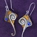 Silver Stingray Earrings