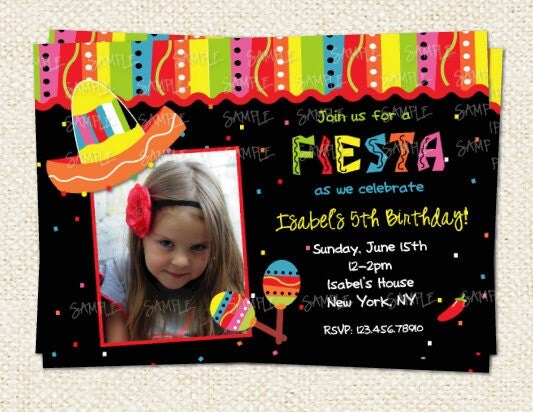 Photo Party Invitations 4