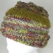 Autumn Asphalt Wool Winter Hat Olive Green Gray Red Stretchy M L XL XXL