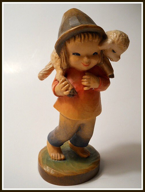 Italy ANRI Ferrandiz Figurine Wood Carving A Free