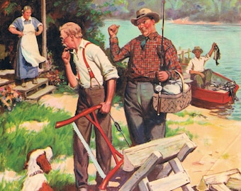 Not A Chance James C McKell Calendar Art Print