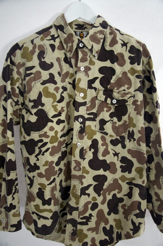 Duck Camouflage Shooting Shirt by HSMoy on Etsy