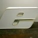 Vintage Industrial Letter e / Marquee Letter E / Letter e