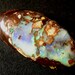 Boulder Opal cabochon, 16.85 x 8.4 x 3.5 mm, 4.64 ct