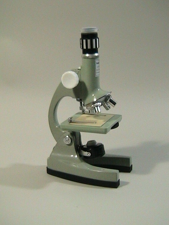 Vintage TASCO Zoom Microscope Kit por WurdeSeinVintage en Etsy