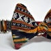 Sunset Ethnic Print Bow Tie