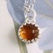 Oregon Fire Opal Pendant