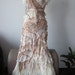 she has stories to tell...vintage inspired shabby bohemian gypsy dress ...SMALL