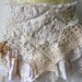 vintage inspired fantasy lace gothic bohemian gypsy fairy skirt...belt/tutu/shawl...